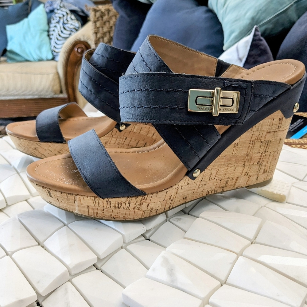 Tommy Hilfiger wedge sandals